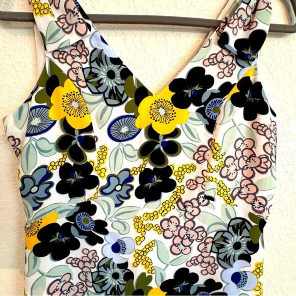 Ann Taylor Factory Floral Dress Petite‎ 2P EUC - Picture 3 of 12